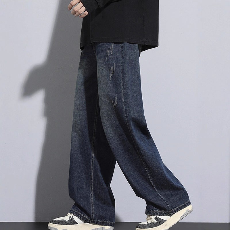 Unisex Casual Daily Denim Jeans - Image 2