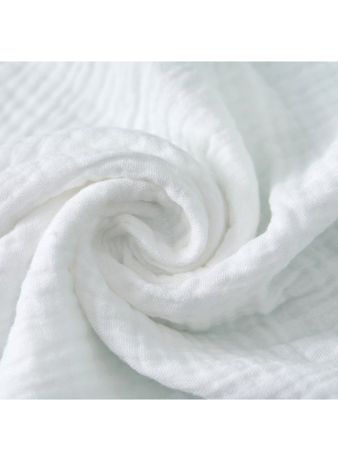 حفاضات أطفال قطنية مزدوجة الطبقات قابلة للغسل لحديثي الولادة، حفاضات شاش ماصة للأطفال، رقيقة جدًا وتسمح بمرور الهواء، مناسبة لبذور الخردل البولية - Image 4