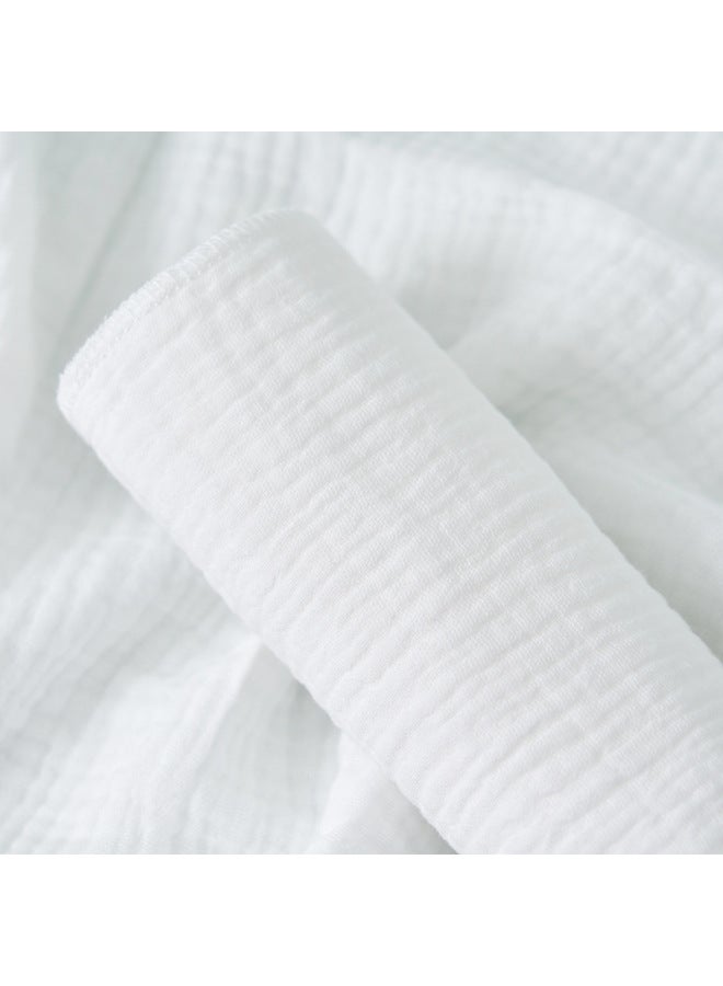 حفاضات أطفال قطنية مزدوجة الطبقات قابلة للغسل لحديثي الولادة، حفاضات شاش ماصة للأطفال، رقيقة جدًا وتسمح بمرور الهواء، مناسبة لبذور الخردل البولية - Image 2