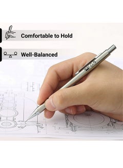 Mr. Pen Mr. Pen- Metal Mechanical Pencils, 0.9mm, 2 Pack, Pencil Mechanical, Lead Pencil, Metal Mechanical Pencil, Drafting Pencil, Mechanical Pencil Metal, Mechinal Pencils, Christmas Gift  - Image 4