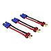 OliYin 3pcs TPlug Style Male to EC3 Female Style Connector Adapter with 14awg 196inch WirePack of 3 - Image 3