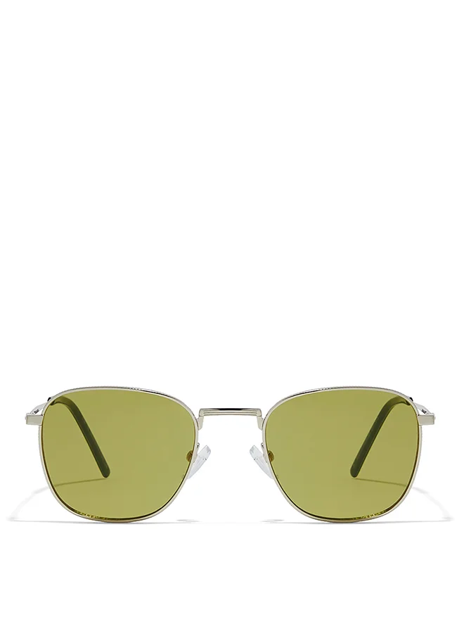 Blackout BlackOut MUST-HAVE,Unisex Sunglasses, Square Sunglasses, UV Protection: UV400 (Silver,Green)