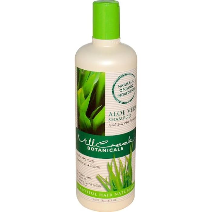 Mill Creek Botanicals - Aloe Vera Shampoo Mild, Everyday Formula - 16 oz. - Image 1