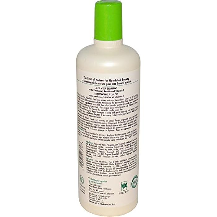 Mill Creek Botanicals - Aloe Vera Shampoo Mild, Everyday Formula - 16 oz. - Image 2