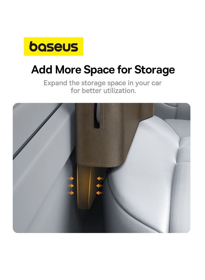 بيسوس منظم وحدة التحكم للسيارة من Baseus (سلسلة OrganizeFun) – الفخامة والترتيب في مكان واحد - Image 3