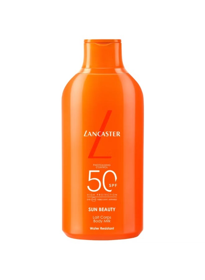 Lancaster Sun Beauty Body Milk SPF50 400ml - Image 1