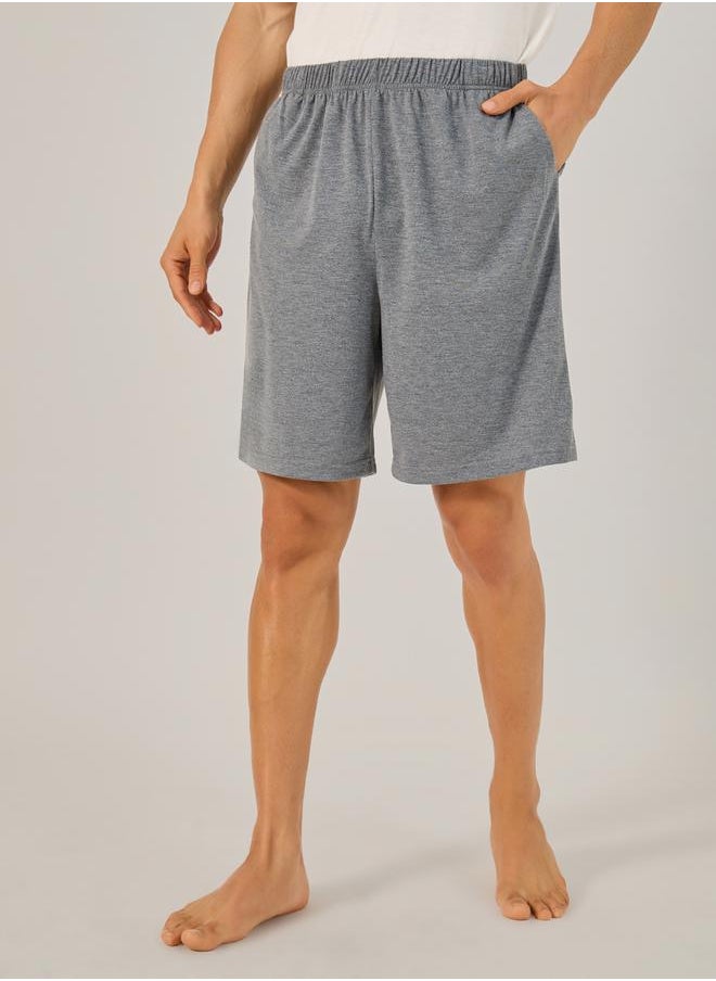 Styli Graphic Printed T-Shirt & Shorts Pajama Set  - Image 5