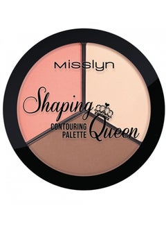 SHAPING QUEEN CONTOURING PALETTE - Apricot Pink Blusher , highlights , Brown Grooming - pzsku/Z0A817B06EAFCCEBCE004Z/45/_/1739308568/77bcf919-1309-486e-a75c-daf63612b94b