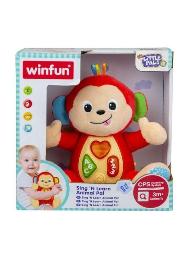 WinFun - Cec Winfun Sing 'N Learn With Me - Monkey - Image 1