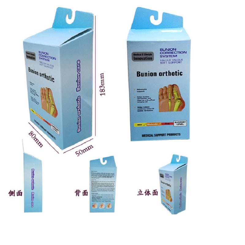 Thumb Wrap, Thumb Corrector, Elastic Lycra Fabric, Silicone Toe Separator, Manufacturer - Image 3