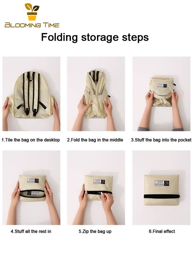 بلومنغ تايم قائمة المنتجات ذات الصلة حقيبة سفر محمولة قابلة للطي, حقيبة تخزين السفر لمسافات قصيرة, حقيبة سفر بسيطة ذات سعة كبيرة, حقيبة سفر محمولة قابلة للطي, حقيبة سفر محمولة خفيفة للغاية, حقيبة ظهر رياضية للتنزه في الهواء الطلق - Image 5