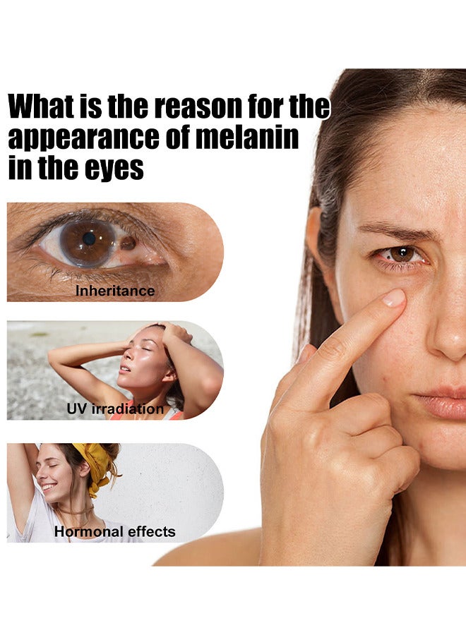 Jaysuing Eye Essence Massage Roller 15ML, Eye Roller Cream For Dark Circles And Puffiness, Anti Aging, Eye Serum With 360° Massage Ball Reduce Wrinkles And Fine Lines And Eye Bags Treatment, With 5% Caffeine - Image 4