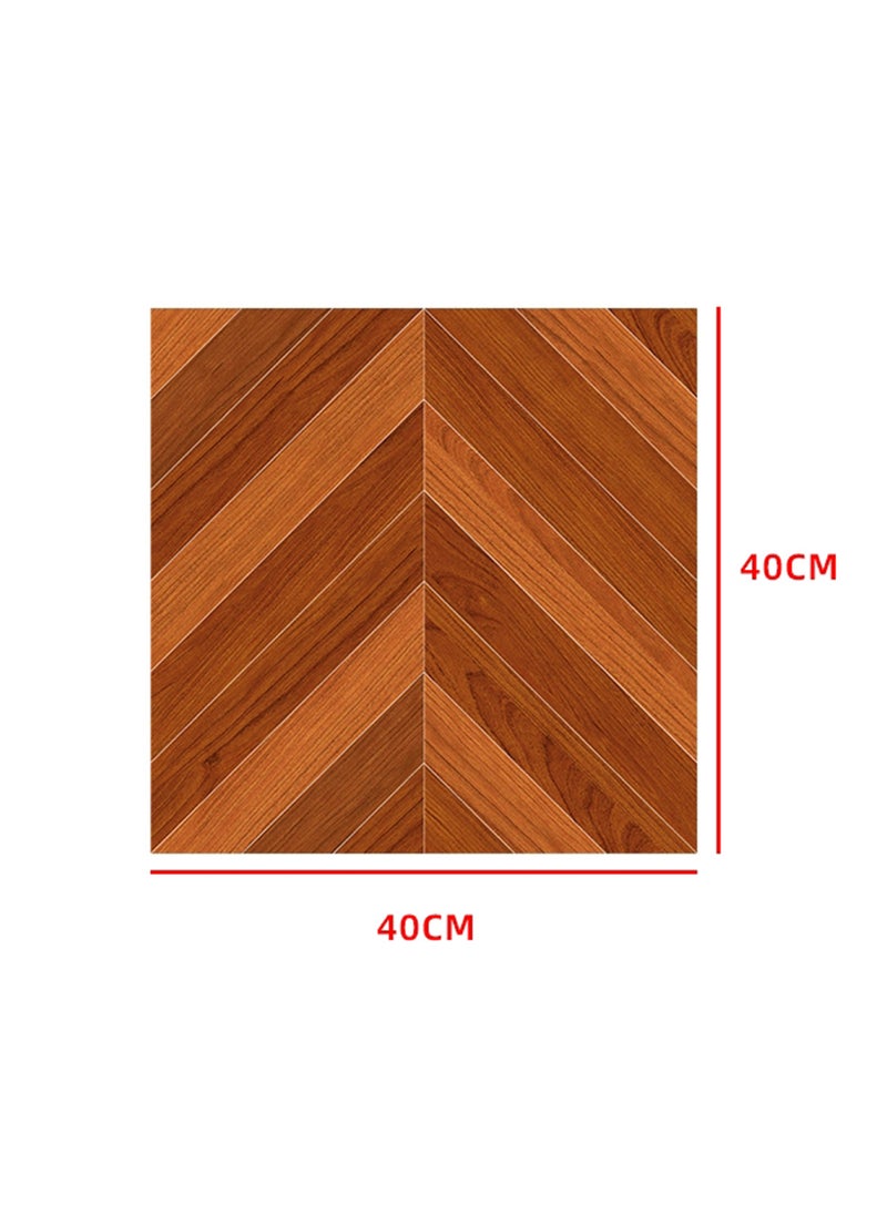 Sharpdo - 5Pcs Wall Sticker home decoration Self-adhesive 3D Wall Panels Floor Sticker  PVC Material Multicolour 40 x 40CM - Image 1