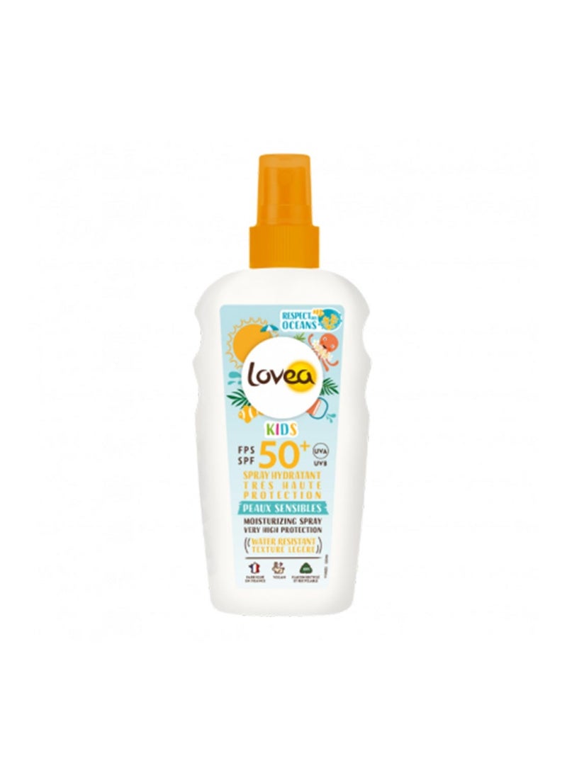 LOVEA بخاخ مرطب للأطفال SPF 50+ حماية عالية جداً 150 مل