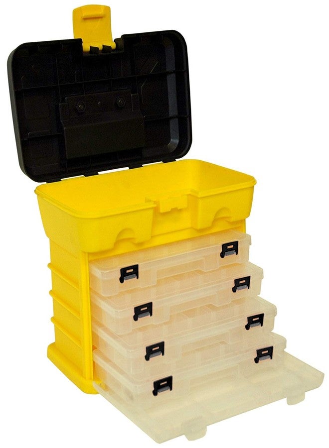 Homak 12-Inch Plastic Portable Parts Organizer, Large, Yellow, HA01040121 - Image 2