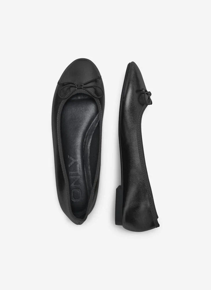 ONLY Onlbee-3 Pu Ballerinas