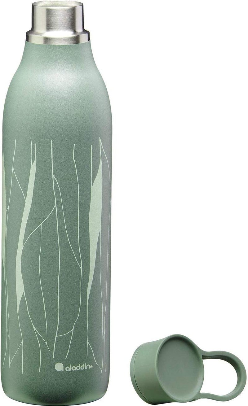 Aladdin 0.6L Cityloop Thermvac Bottle with Sage Leaf Print - Image 3