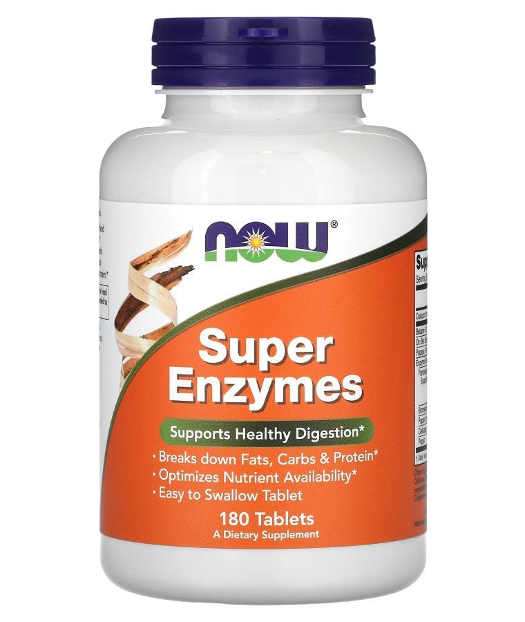now Super Enzymes 180 Tablets