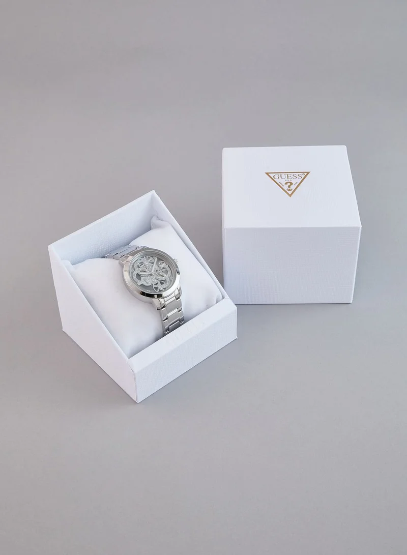 GUESS Quattro Clear Analog Watch