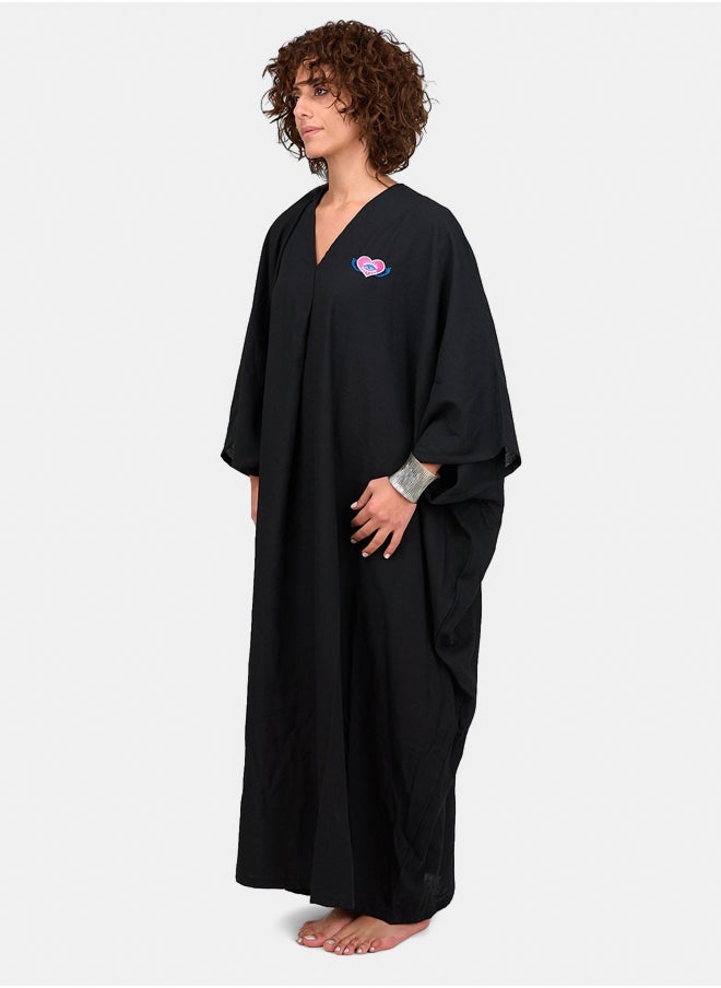 Clue Deep V-Neck Abaya  - Image 4