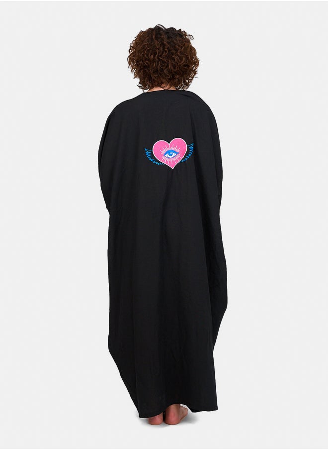 Clue Deep V-Neck Abaya  - Image 2
