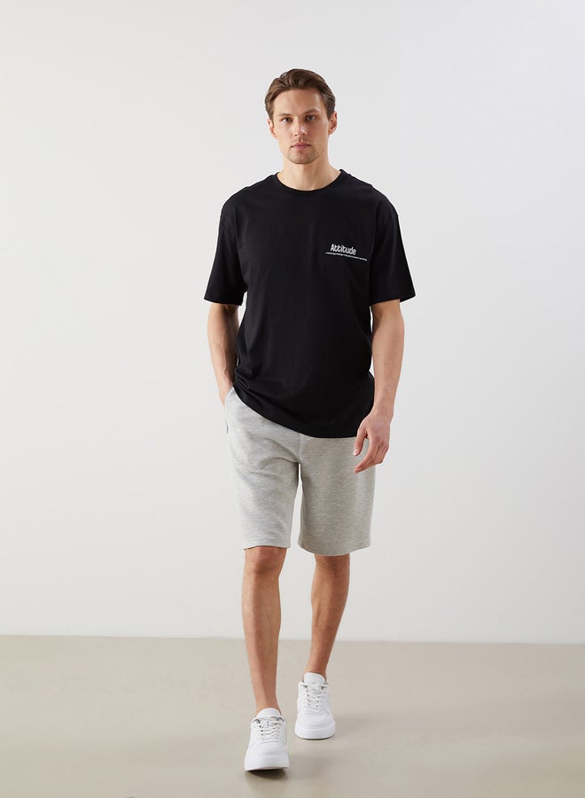 LC WAIKIKI Standard Fit Men's Shorts with Waist Tie Detail  - Image 1
