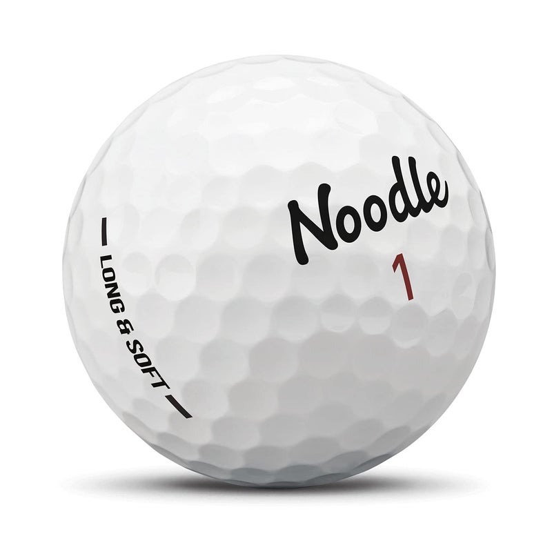 TaylorMade Noodle Long & Soft Golf Balls, Ultra-Soft 34 Compression Core, Great Feel and Increased Spin, Patented Dimple Design for Straighter Flight - Image 2