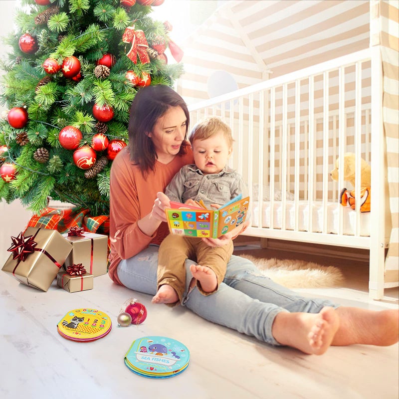 Growsland Baby Bath Toys, Nontoxic Bath Books for Babies Bath Time, Bathtub Toys for Toddlers 6 to 12 18 Months, Soft Educational Bath Toys for 1-3 Year Old Girls Boys(Pack of 3) - Image 4