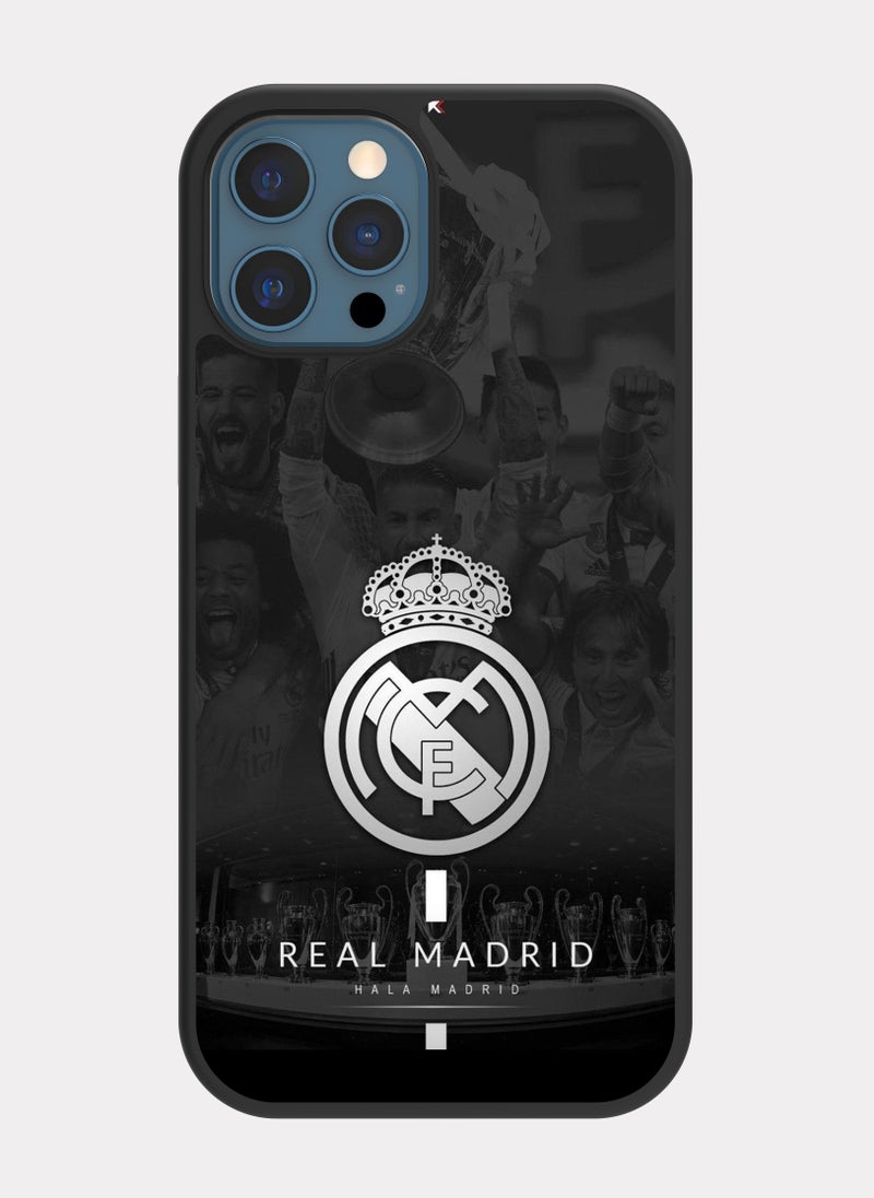 PXLAAT iPhone 12 Pro Max case cover Real Madrid CF - Image 1