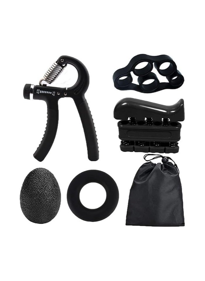 Generic 6-Piece Hand Grip Trainer Set 18 x 16 x 8cm 18 x 16 x 8cm  - Image 1