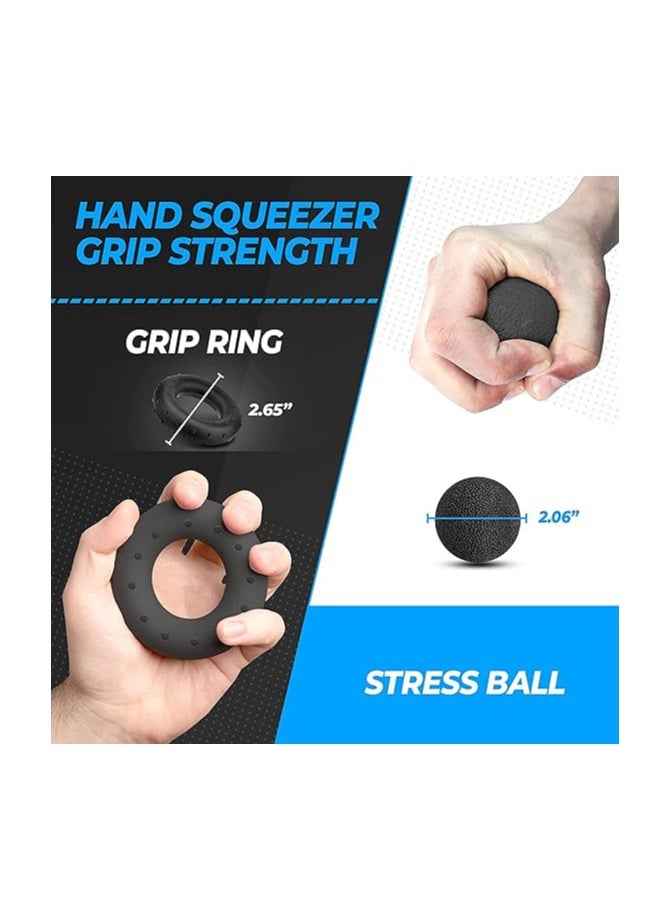 Generic 6-Piece Hand Grip Trainer Set 18 x 16 x 8cm 18 x 16 x 8cm  - Image 4
