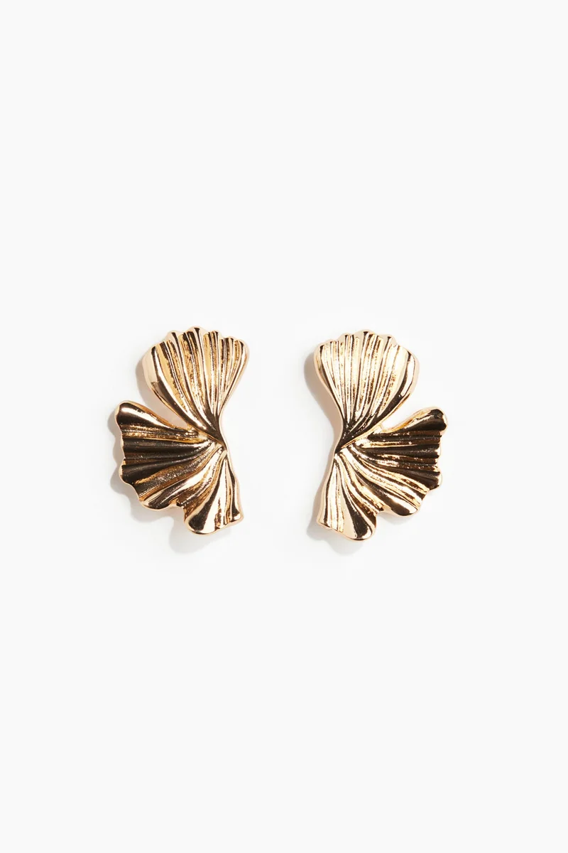H&M Petal-shaped earrings
