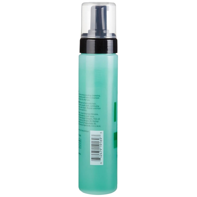 McKesson RinseFree Foam Cleanser with Aloe 9 oz 3 Count Vitamin A and E Body Wash Shampoo for Elderly Hospital Grade Cucumber Melon - Image 3