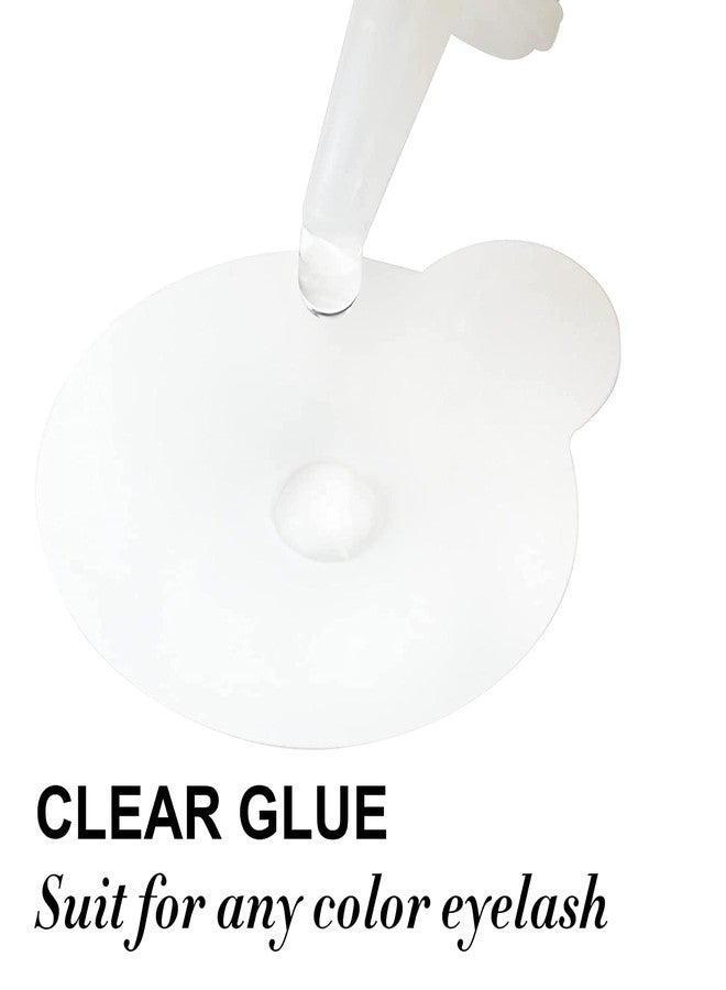 نجراكو لاصق رموش سريع الجفاف من ناجاراكو، 5 مل، لتكثيف الرموش الروسية، غراء قوي التثبيت، وقت الجفاف 0.5 ثانية، مراوح جاهزة، غراء قوي (غراء شفاف). - Image 3