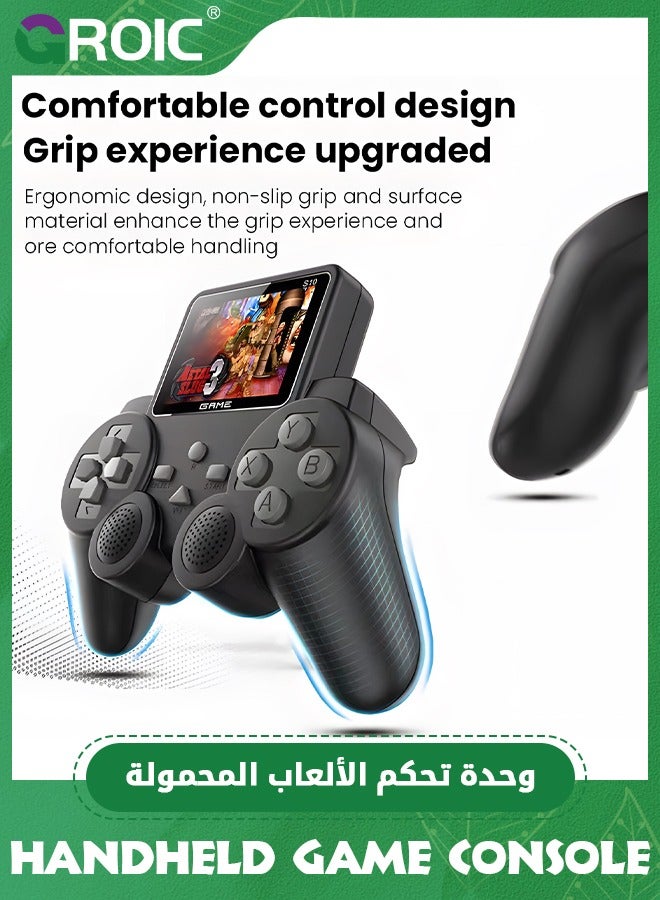 GROIC 2 Players Handheld Game Console, 2.4'' LCD Screen Retro Handheld Video Game Console, Preloaded 520 Classic Retro Video Games Support 2 Players and TV Connection-1 - Image 5