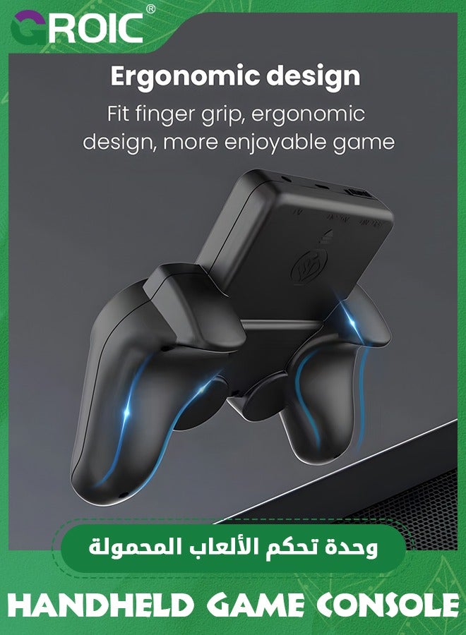 GROIC 2 Players Handheld Game Console, 2.4'' LCD Screen Retro Handheld Video Game Console, Preloaded 520 Classic Retro Video Games Support 2 Players and TV Connection-1 - Image 4