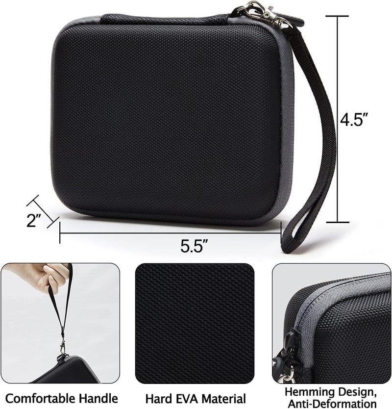 COOZOOM Guitar Pick Holder Case Compatible for Fender, ChromaCast, D'Addario, JIM DUNLOP, Bolopick, UNLP MUSICAL INSTRUMENT Guitar Accessories, All Size Picks Storage Pouch Box-Bag Grey - Image 3