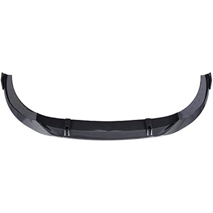 Torvex Lip Spoiler, Front Bumper Splitter Chin Spoiler Diffuser Shovels Protector Compatible with Audi S6 C8 2019-2021 (Carbon Fiber Pattern) - Image 3