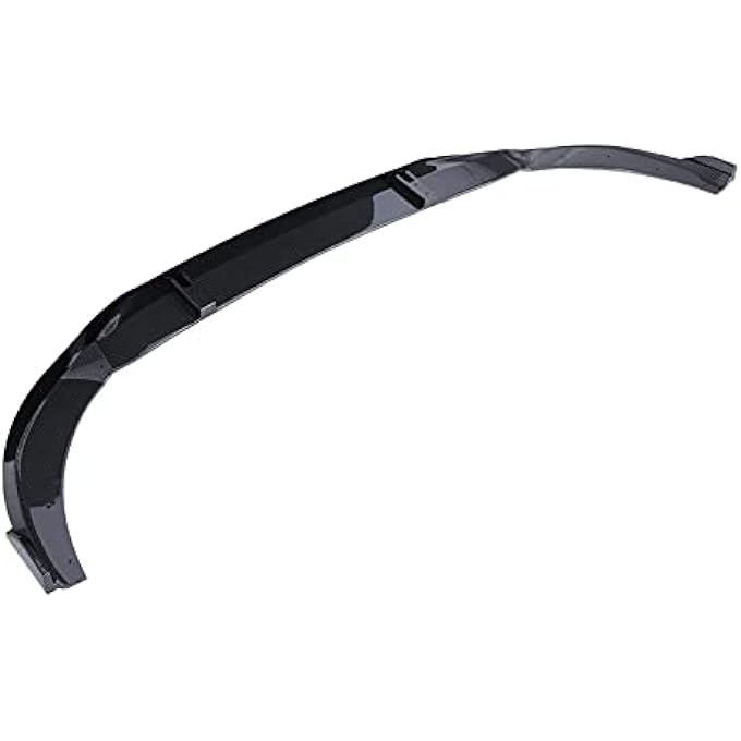 Torvex Lip Spoiler, Front Bumper Splitter Chin Spoiler Diffuser Shovels Protector Compatible with Audi S6 C8 2019-2021 (Carbon Fiber Pattern) - Image 4