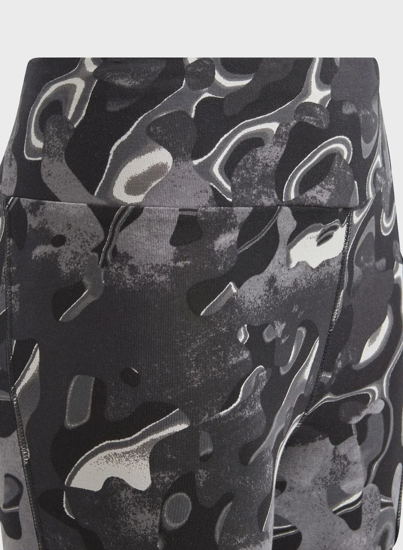 Adidas Future Icons Allover Print Leggings Kids