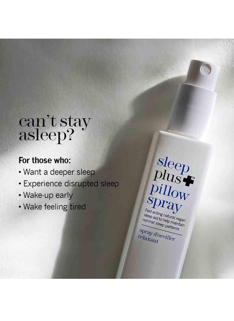 ThisWorks - THISWORKS Sleep Plus Pillow Spray Fast-Acting Natural Rest with with Essential Oils of Lavender, Vetivert and Camomile, 100ml, 3.3 fl oz - Image 1
