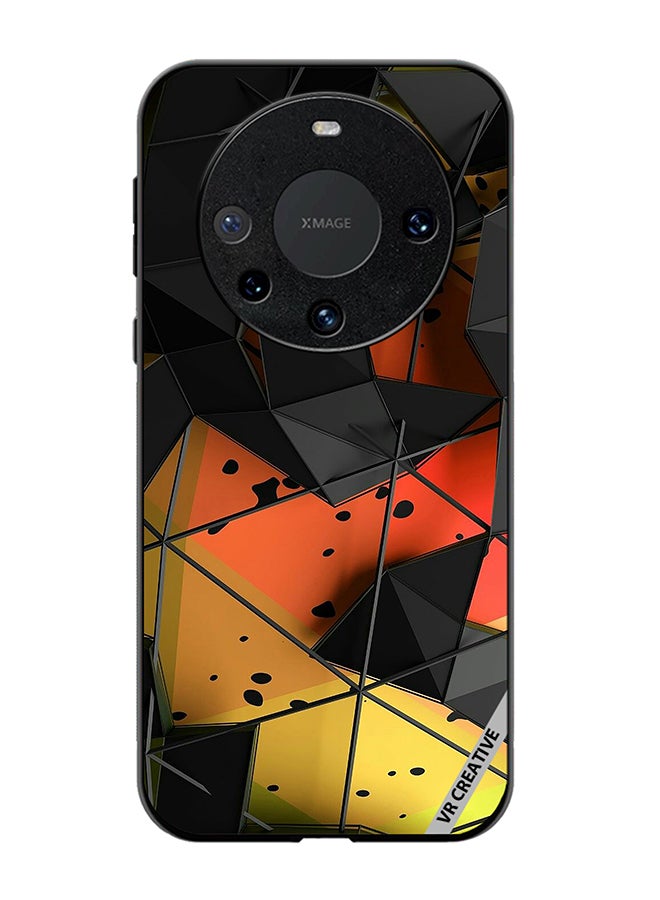 VR CREATIVE Protective Case Cover For Huawei Mate 60 Abstract Design Multicolour - Image 1