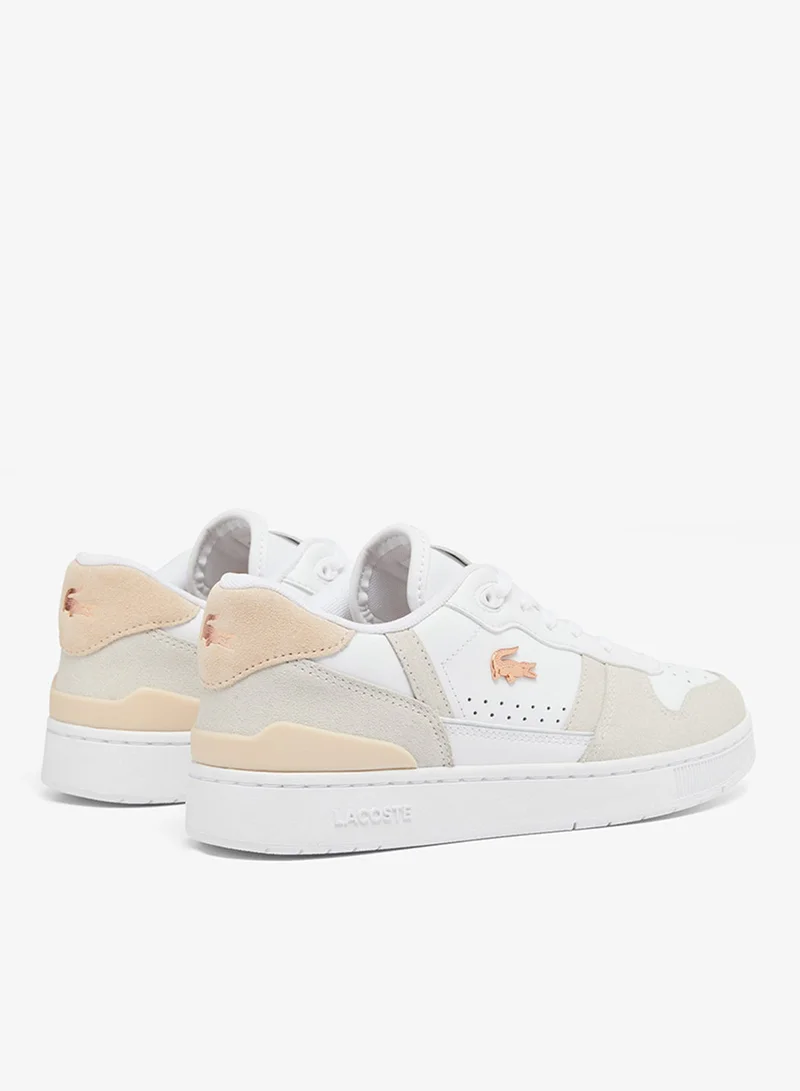 LACOSTE  T-Clip Low Top Court Sneakers for Women | Best Price UAE