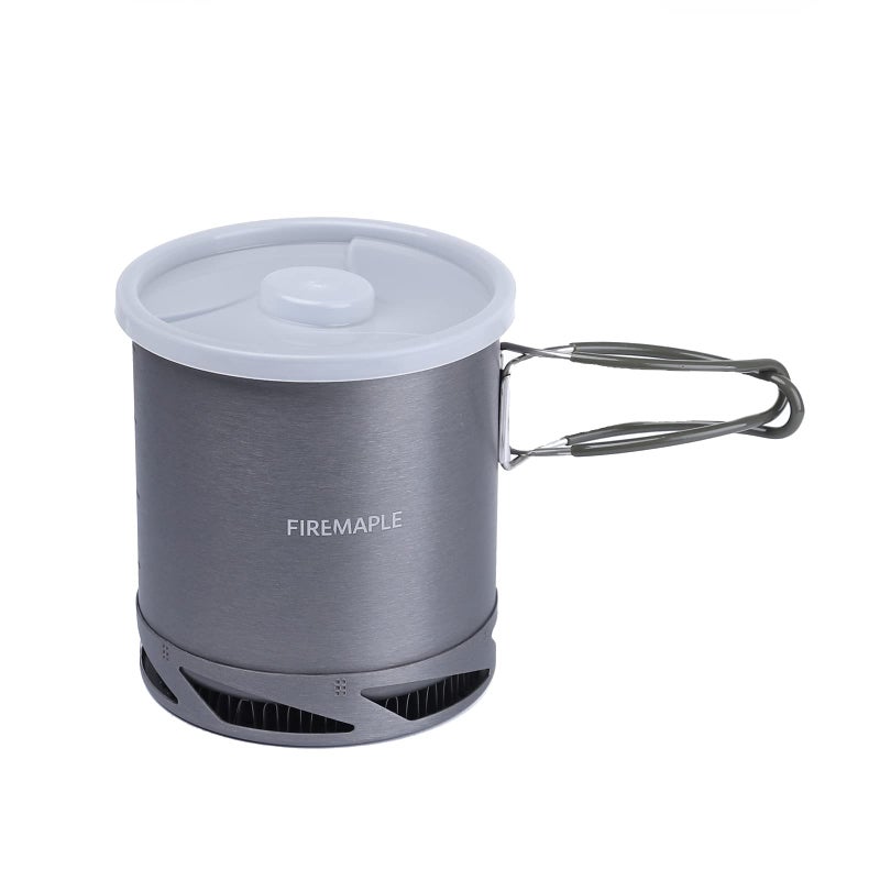 Fire-Maple Fire Maple FMC-XK6 Camping and Backpacking Pot with Heat Exchanger | Portable Lightweight Camp Cookware | Hard Anodized Aluminum - Image 1