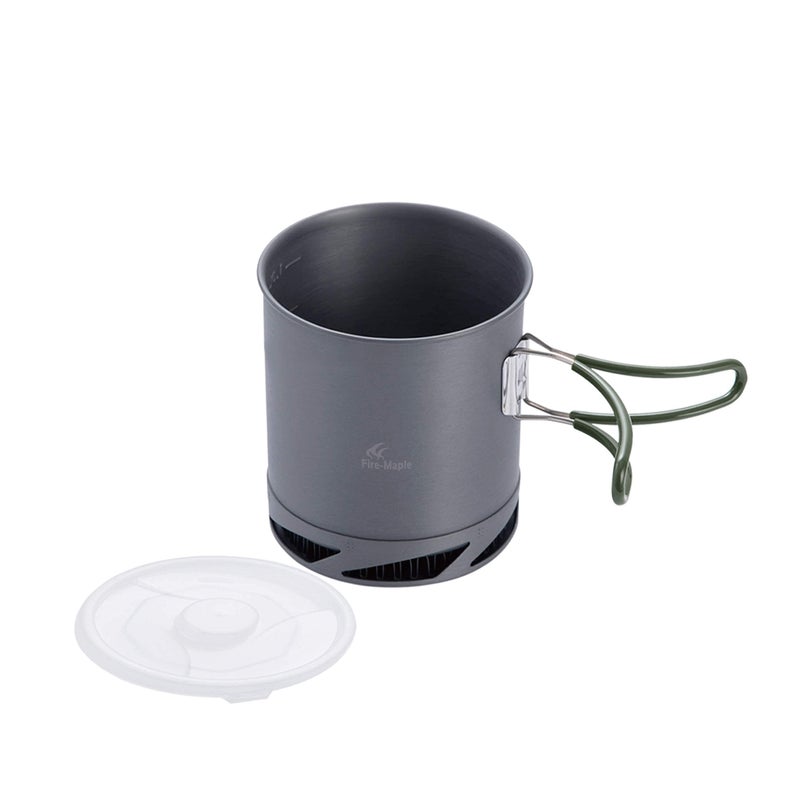 Fire-Maple Fire Maple FMC-XK6 Camping and Backpacking Pot with Heat Exchanger | Portable Lightweight Camp Cookware | Hard Anodized Aluminum - Image 2