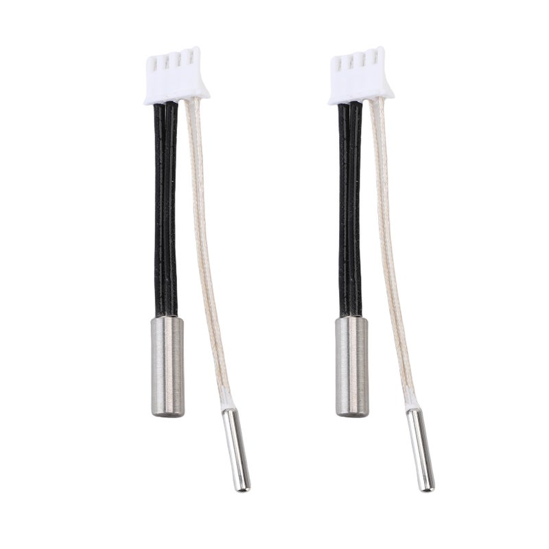 2Pcs Thermistor Kit Fit for Anycubic Kobra S1 3D Printer 200K with 50W Heater Hotend Extruder Direct Replacement - Image 2
