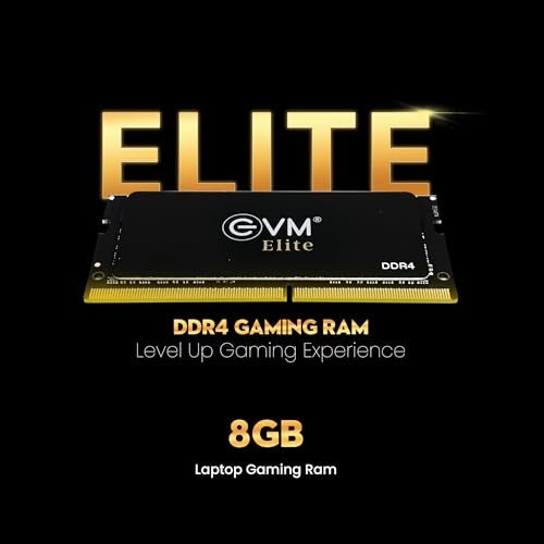 EVM Elite 8GB DDR4 3200MHz | Gaming Laptop RAM – Intel XMP & AMD EXPO, Aluminum Heat Sink, Slim | SO-DIMM, High-Performance Memory for Gaming & Multitasking | 10 Year Warranty (EE8G32LT) - Image 2