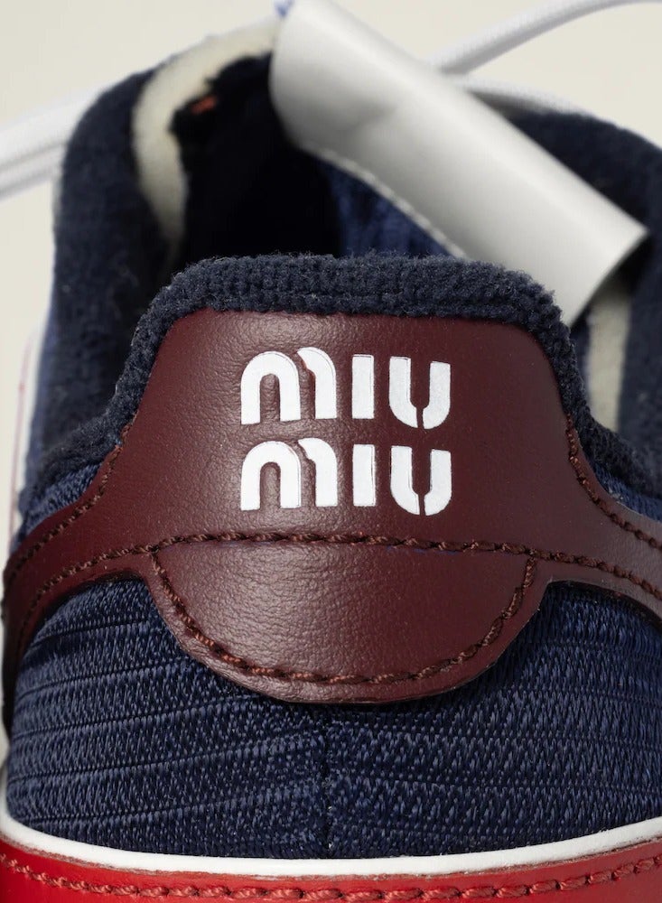 مياو مياو أحذية رياضية من القماش التقني والجلد المدبوغ - Image 3