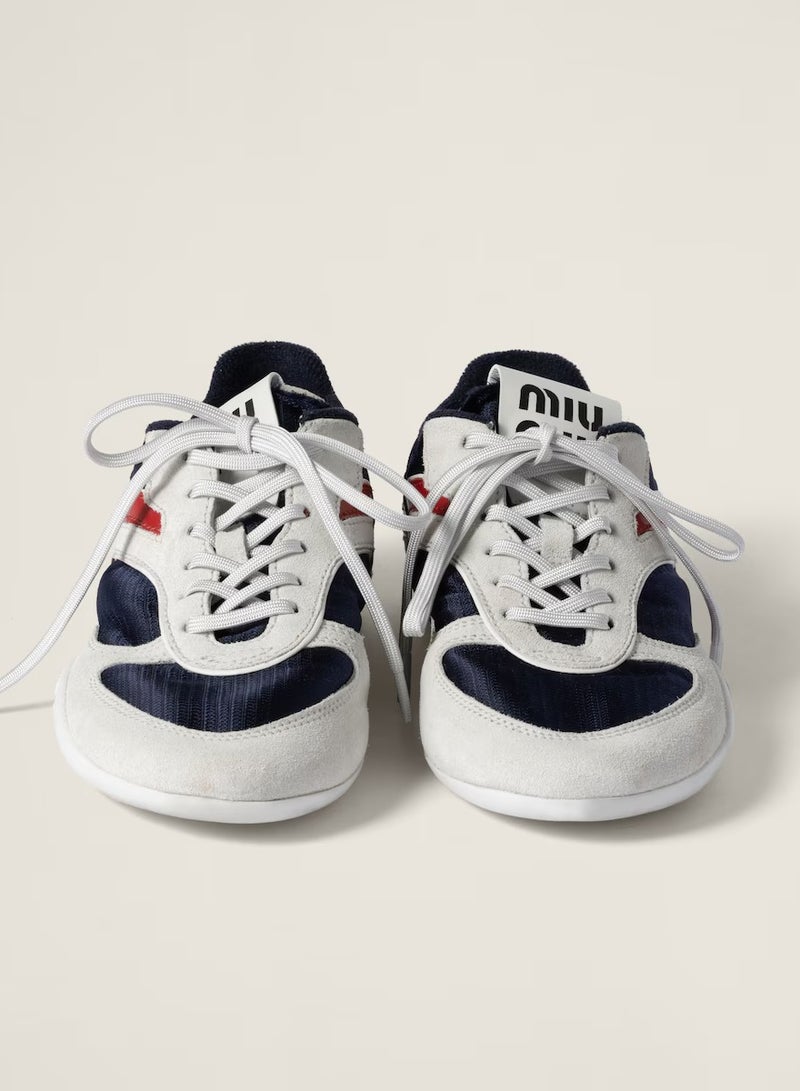 مياو مياو أحذية رياضية من القماش التقني والجلد المدبوغ - Image 4