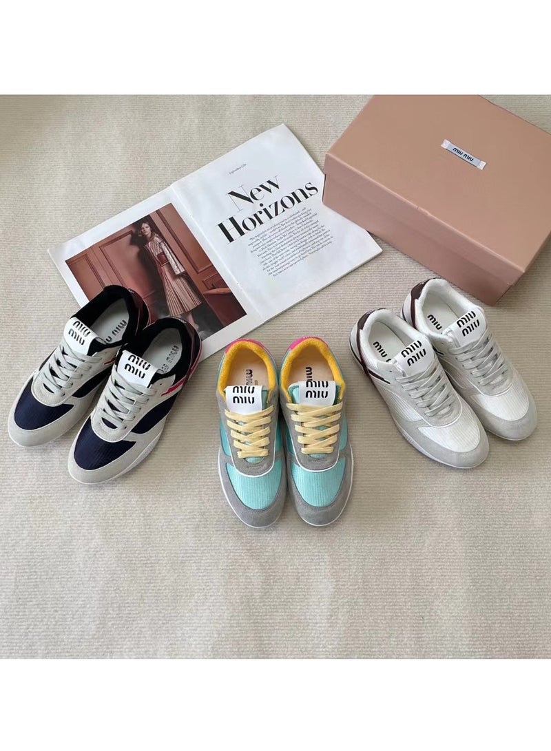 مياو مياو أحذية رياضية من القماش التقني والجلد المدبوغ - Image 5